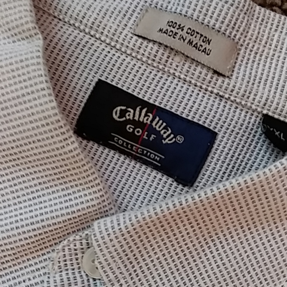 Men's CALLAWAY Golf 👕 shirt sz XXL